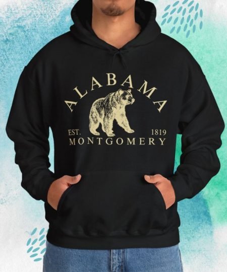 Alabama Bear Pride Hooded Sweatshirt