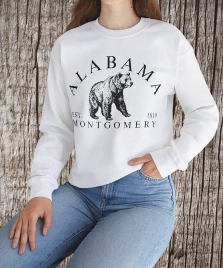 Alabama Heritage Black Bear Sweatshirt