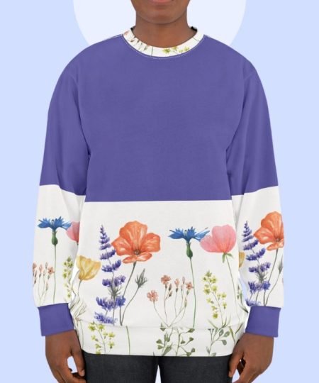Blossom Flower Crewneck Unisex Sweatshirt