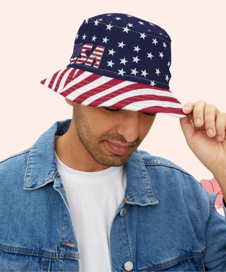 Patriotic Pride USA Bucket Hat