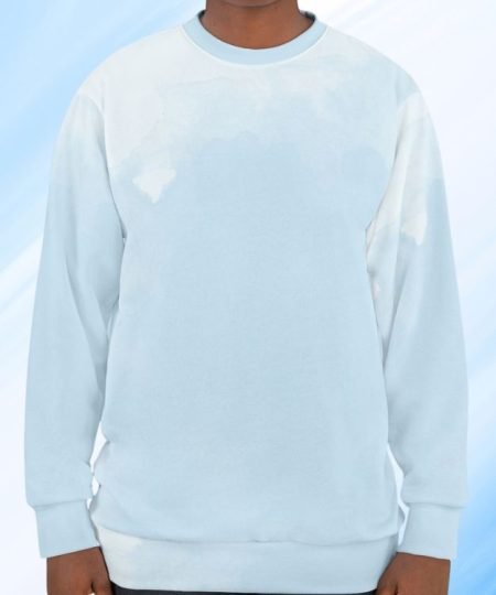 Soft Sky Fade Crewneck Sweatshirt