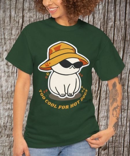 Sunny Paws Fedora Dog T-Shirt